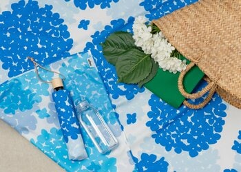 テックワンのテキスタイルブランドalltec（オルテック）に、テキスタイルデザイナー氷室友里デザインの新柄「Reverse AJISAI & HIMAWARI」が登場！