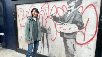 杏 ロンドンなどを訪れ、バンクシーオリジナルのグラフィティを探す旅へ！