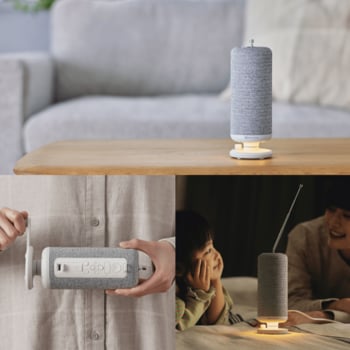 「2025年度グッドデザイン賞」を受賞した、くつろぎのワイヤレススピーカー「CRANKSPEAKER」発売開始