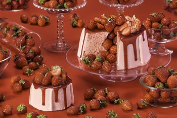 旬のあまおう苺を贅沢に味わう！春を先取りするプレミアムシフォンケーキが登場！