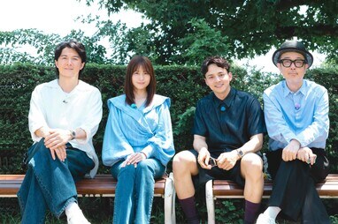 福山雅治が有村架純、伊藤淳史、満島真之介、リリー・フランキーと横浜
