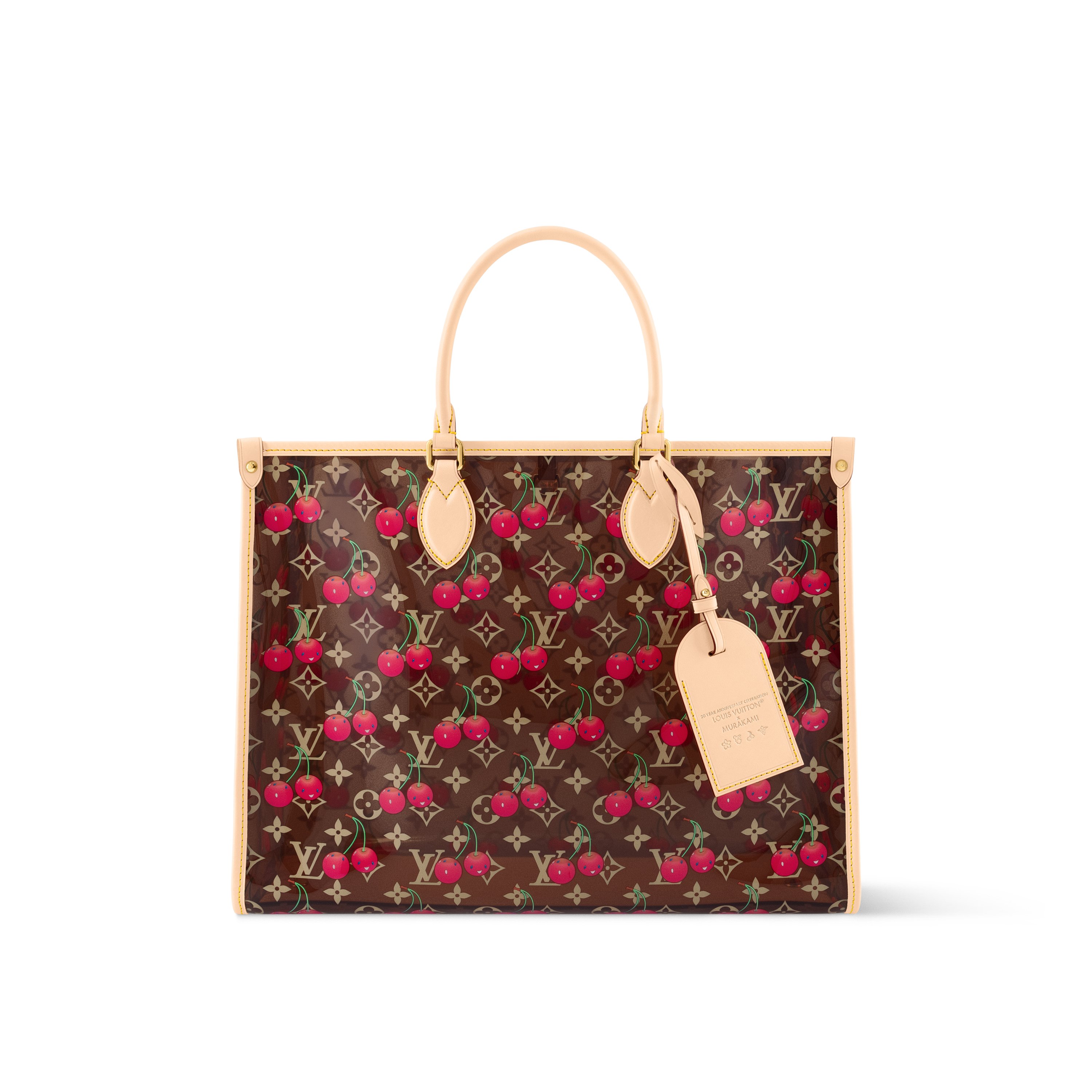 【Louis Vuitton × 村上隆】チェリー ネヴァーフル MM トート 村上隆コラボ☆チェリー【LV】ネヴァーフル MM トートバッグ