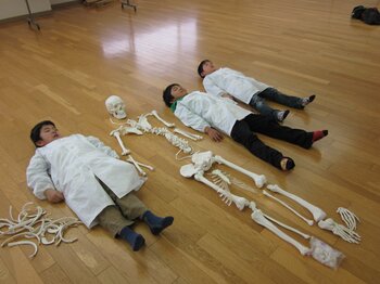 「“からだ”を学ぼう！がいこつ教室」を開催【相鉄グループ】