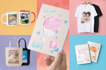 写真でつくる“オリジナルギフト”が簡単に。プラザクリエイトのギフト券型新サービス「つくるんですギフト」新発売！