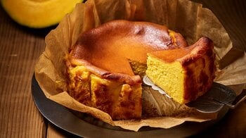 旬のかぼちゃを使用した秋限定チーズケーキ発売