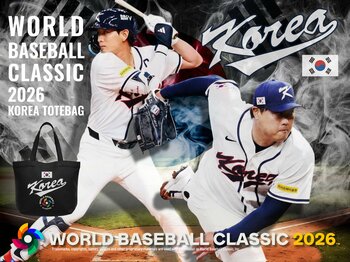 E-COMEGROUPより、WORLD BASEBALL CLASSIC 2026公式ライセンス商品『韓国代表トートバッグ』が登場！