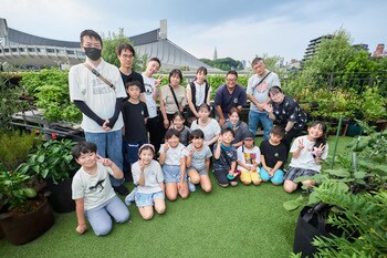 【イベントレポート】循環型屋上ファーム「AGRIKO FARM PW 代々木公園」とプレミアムウォーターが共同開催！ 「親子で体験SDGsイベント第5弾」を8月1日(土)に実施