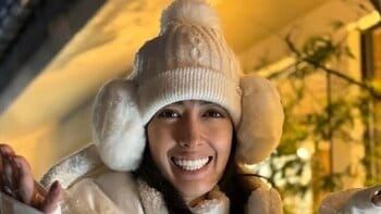 森泉 7歳娘と豪快に大の字ダイブ！親子そろって爽快にスキーを楽しむショットに「色んな経験させてもらえてお子さま幸せですね」と反響