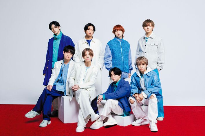 NEWS,SUPER EIGHTからSnow Man,なにわ男子,Travis Japan,Aぇ! group