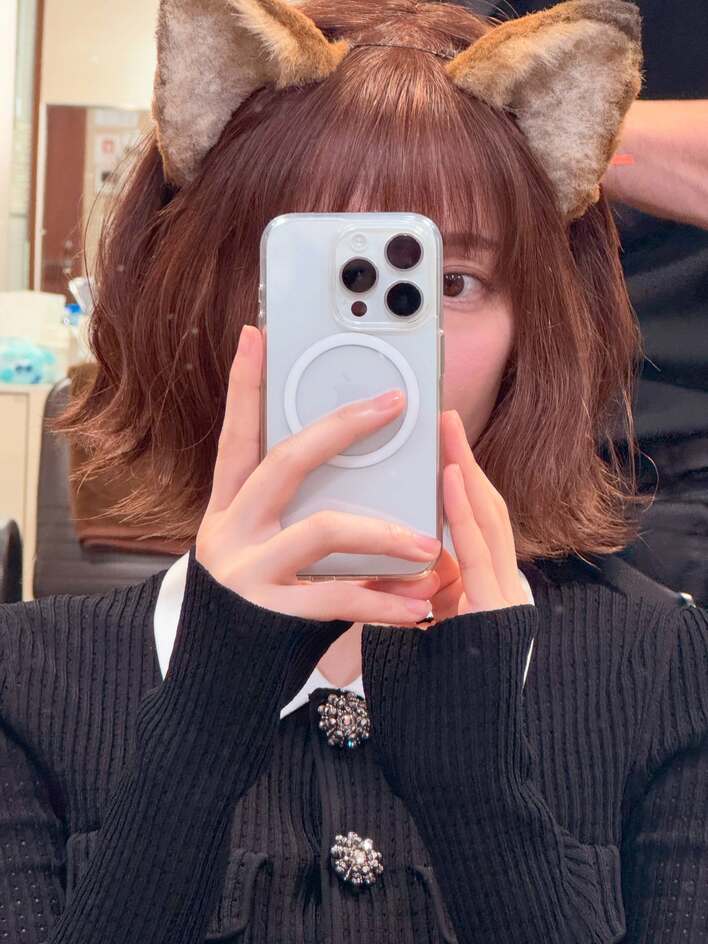 つ*ん様 吉岡里帆　ブロマ1枚 吉岡里帆 様々な髪形の“どんぎつね”を披露「どれが良いと思いますか