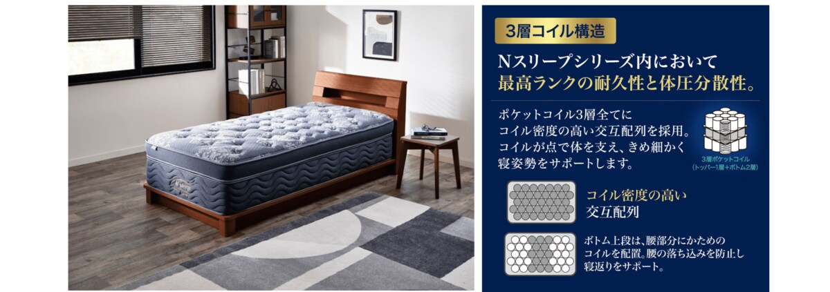 美品 ニトリ N-SLEEP Luxuryモデル