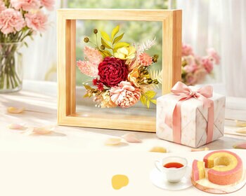 “想いを飾る”新しい母の日ギフト　フラワーフレーム『Bloom for You』新発売