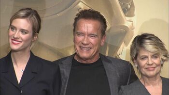 有言実行！シュワちゃんis back in JAPAN