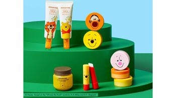 プーさん×イニスフリーがコラボ！ティガー＆ピグレットも愛らしさ満点のパッケージで登場！数量限定のコスメアイテムがかわいすぎる