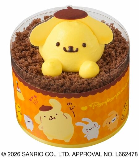 銀座コージーコーナーにポムポムプリンのケーキが初登場！サンリオコラボのプチケーキも8月28日発売