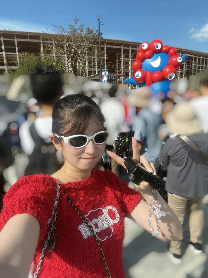 【画像8枚】「お腹おっきくなってきたね」第1子妊娠中の吉田朱里 ミャクミャクと2ショットなど駆け込みで大阪万博満喫した写真を見る