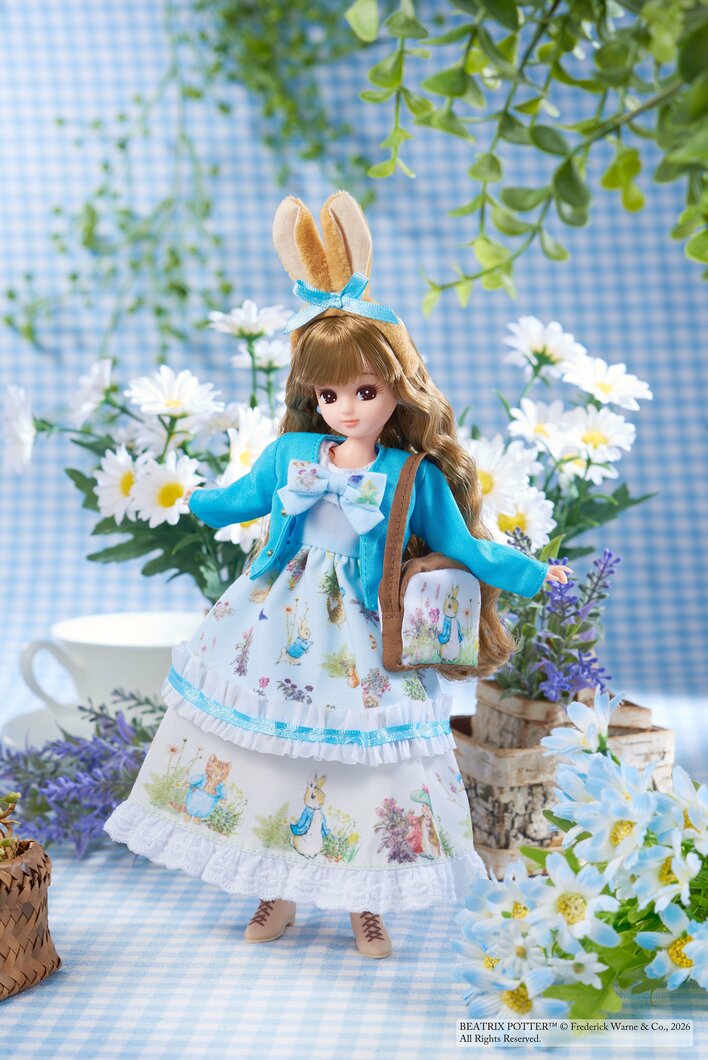 リカちゃん×ピーターラビット うさ耳カチューシャが可愛すぎる！特別な