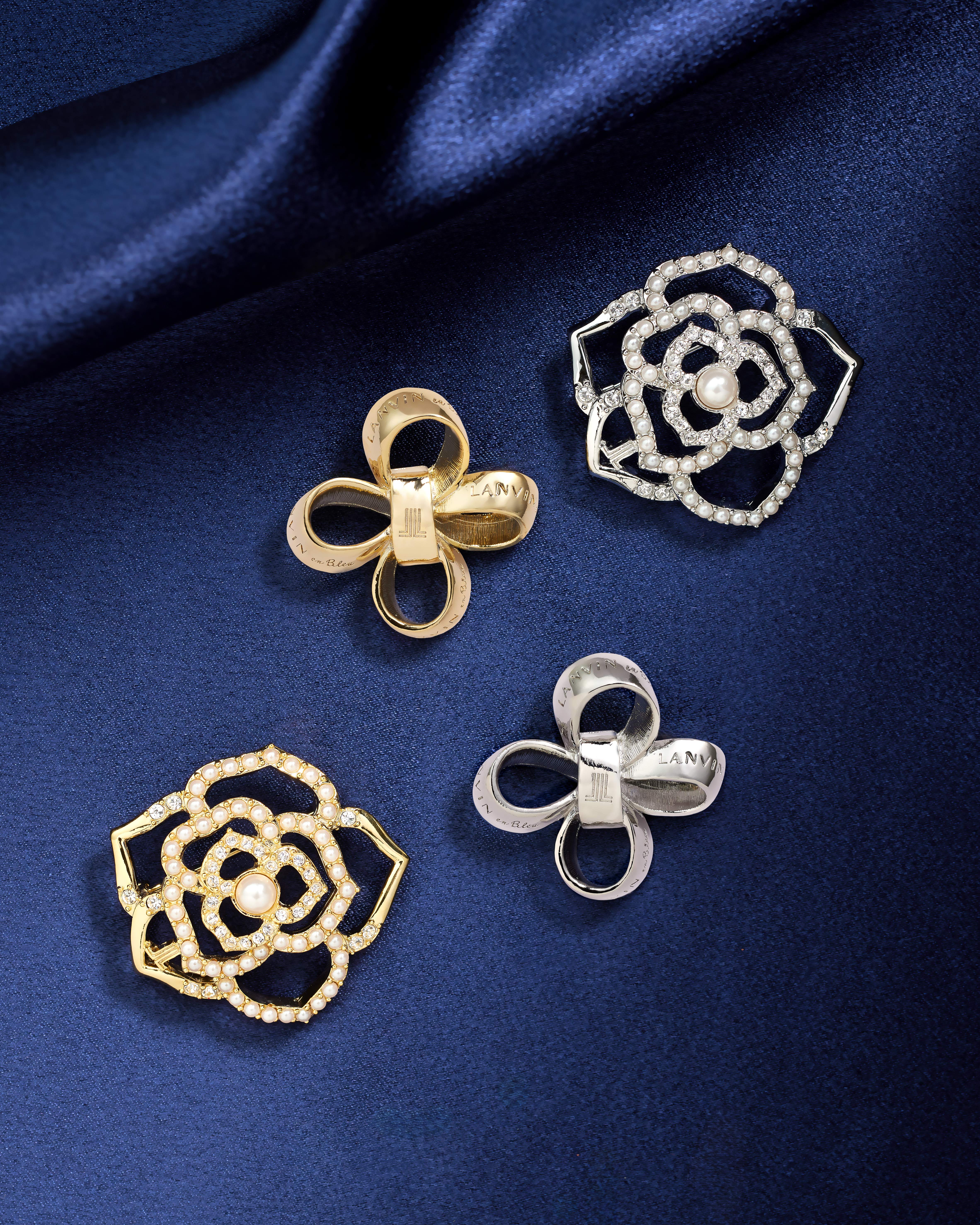 LANVIN en Bleu】セレモニーシーンにもおすすめのブローチを発売