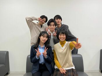 インスタ＆TikTokライブにロースクール生を演じる5人が集結『女神の教室〜リーガル青春白書〜』