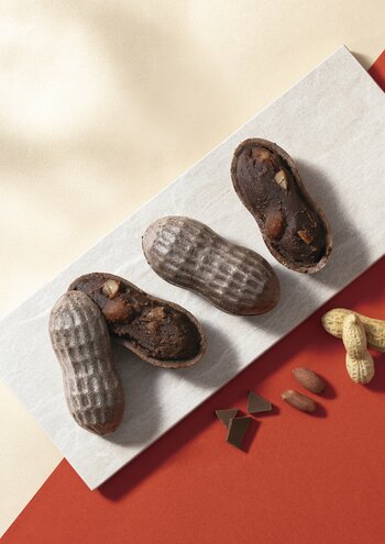 千葉県産のピーナッツとカカオマスの出会い！ゴディバ「ショコラぴーなっつ最中」発売