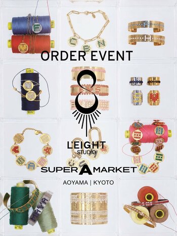 【SUPER A MARKET】イタリア発ジュエリーブランド〈L’EIGHT STUDIO〉のオーダーイベントを開催。