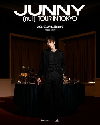 韓国R&Bシンガー JUNNY、待望の初来日公演が決定！