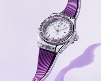 【ウブロ】紫が時を美しく彩るアメジストパープルの「ビッグ・バン ジョイフル」を発表