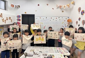 アート x 英語で「非認知能力」を育むイベント開催レポート！アライブイングリッシュスクール本山校主催『英語で楽しむ Art Work イベント2025』