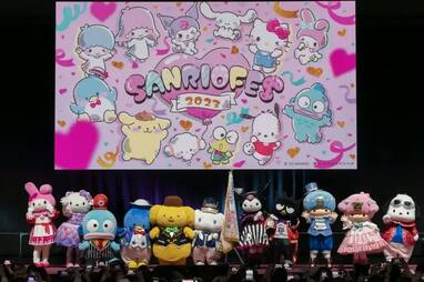 ハラミちゃん ポムポムプリンとの共演に「可愛すぎて胸が苦しい