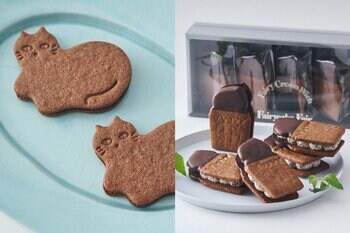 フェアリーケーキフェア “ひとりじめチョコミント”、今年も。猫型チョコミントサンドクッキー缶、チョコミント生バターサンドを7/2(木)より期間限定発売！