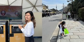 【開催レポート】2日間で500名が参加！京都・嵐山でスマートゴミ箱SmaGOを活用したクリーンアップイベントを実施