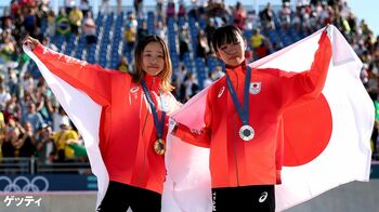 スケボー金・吉沢恋選手 東京五輪で“金メダル技”見て「えっ？できるんじゃない？」と自信 パリ五輪で“金メダルに恋した14歳”躍動