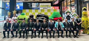 【イベントレポート】ソラシドエア、復興への想いを込めた特別機『 Go！forward くまもと号』が運航開始