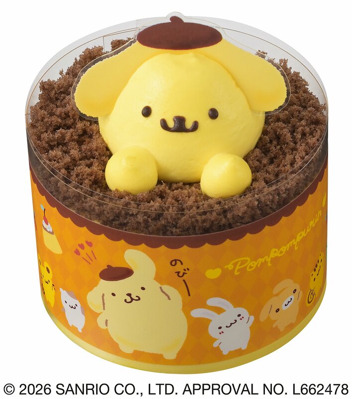 【画像12枚】銀座コージーコーナーにポムポムプリンのケーキやサンリオコラボのプチケーキを見る