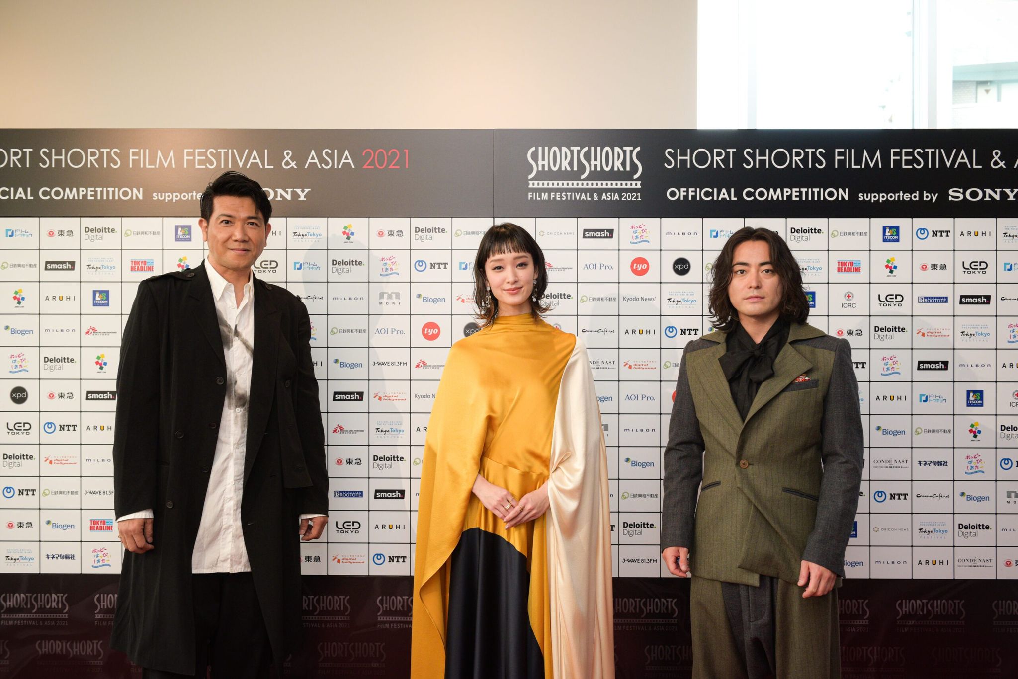 剛力彩芽と山田孝之が「ショートショート フィルムフェスティバル