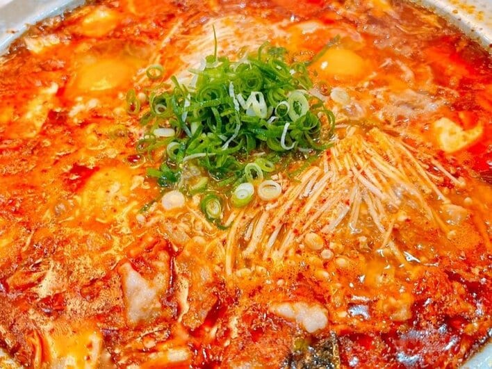 【画像4枚】「ご家族皆さま嬉しいですね」渡辺美奈代の具材がたっぷりの本格的な手作りスンドゥブを見る