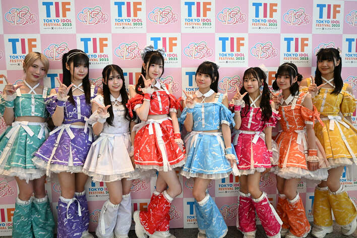 TIF TOKYO IDOL FESTIVAL 2018 生写真 世界最大のアイドルフェス「TOKYO IDOL FESTIVAL」とのコラボ