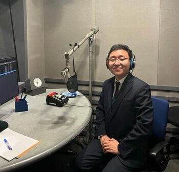 フジテレビ新人アナウンサー上垣皓太朗（23）明石家さんまに「入社15年目？」とイジられた「推しアナGP」反響に感謝【新人研修日誌】