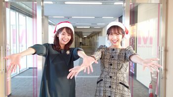 井上清華アナ＆と藤本万梨乃アナ 今年最後の「めざまし反省会」で1年を振り返る「『めざましじゃんけん』どうしよう」
