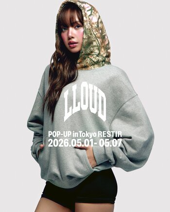 BLACKPINK LISAが手掛ける「LLOUD」の期間限定POP-UPイベント「LLOUD POP-UP in Tokyo」がRESTIRにて5月7日まで開催中！