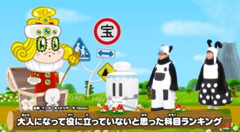 大人になって役に立っていないと思う科目ランキングに安田顕「ヘコむ…あ～ヤダヤダ」