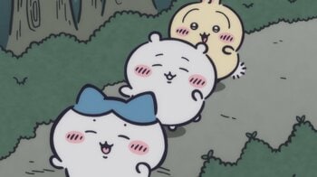 アニメ『ちいかわ』　第369話「おつかれビール／映画」