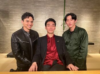 満島真之介×草彅剛×杉野遥亮でハプニング！「見どころは杉野くんのチクチク（笑）」