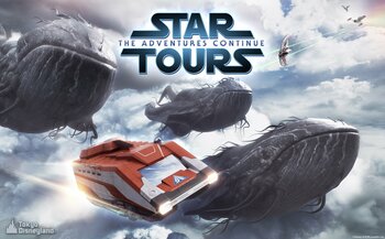 ディズニーランド「スター・ツアーズ」スペシャルバージョンがスタート！『スター・ウォーズ』人気シリーズからキャシアン・アンドー、マンダロリアン、アソーカ・タノが登場