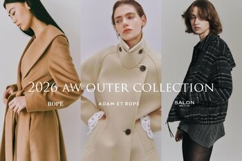 大人の女性を包む、今冬の一着。ジュンの姉妹ブランドが提案する2026 Autumn＆Winter Outer Collection