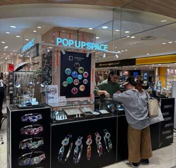 2026年初【PARCELLE JEWELRY】あべのハルカス近鉄本店（大阪府大阪市）で POP UP SHOP を開催