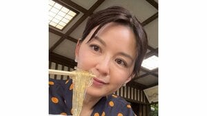 「すくすく育ってる」中野美奈子 9歳長男＆5歳長女の夏休み満喫ショット公開！きょうだい仲良く手作りに夢中な姿に「楽しさが伝わる」