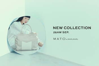 あらゆる人の都市生活へ、日常を最適化する機能美を。MATO by MARLMARLより、「26秋冬」新作バッグ・雑貨が発売！