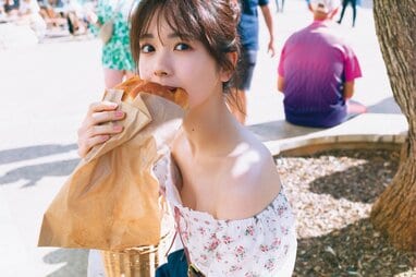 息呑む美しさの黒ランジェリーショット披露！乃木坂46・筒井あやめ 20