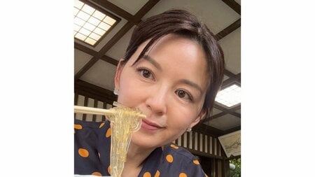 「すくすく育ってる」中野美奈子 9歳長男＆5歳長女の夏休み満喫ショット公開！きょうだい仲良く手作りに夢中な姿に「楽しさが伝わる」
